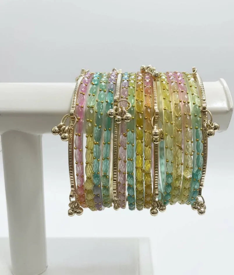 π Love Bond Gungru Bangles (Perfect Gift for Her)